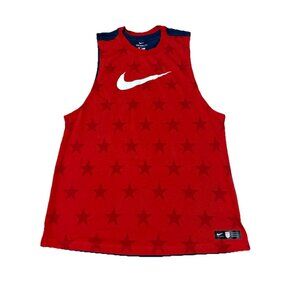 Nike Women’s USA Americana Dri Fit Tank Top Red Size Mediu USWNT Soccer Football